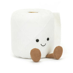 JELLYCAT Amuseables Toilet Roll | 衛生紙公仔 (白色)