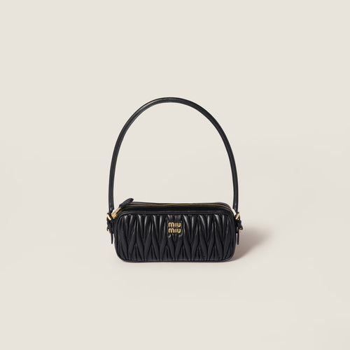 MIU MIU Matelasse Nappa Leather Pouch | 繆繆 手袋 (多色)