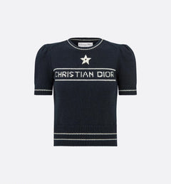 CHRISTIAN DIOR Short Sleeve Sweater | 迪奧 短身上衣 (白色)