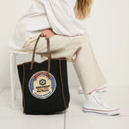 ANYA HINDMARCH Anya Brands Kikkoman Raffia Tote Black | 安雅·希德瑪芝 草編袋 (黑色)