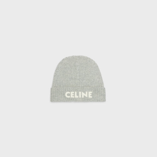 CELINE Men's Beanie | 賽琳 男仕冷帽 (Light Grey)