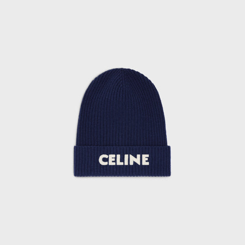 CELINE Beanie | 賽琳 冷帽 (Navy)