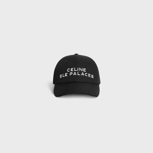 CELINE Le Palace Baseball Cap | 賽琳 棒球帽 (黑色)