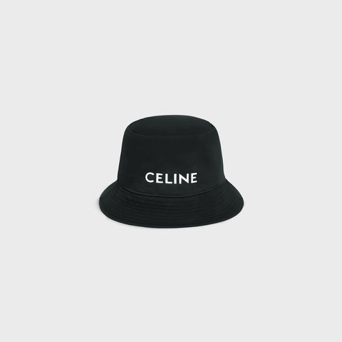 CELINE Men's Bucket Hat | 賽琳 男仕漁夫帽 (黑色)