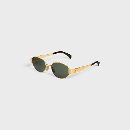 CELINE Women's Triomphe Metal 01 sunglasses in Metal | 賽琳 太陽眼鏡 (多色)