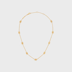 CELINE Triomphe Mini Triomphe Necklace | 賽琳 頸鏈 (GOLD)