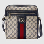 GUCCI Ophidia GG Small Messenger Bag | Gucci Men's Messenger Bag (Multicolor) 