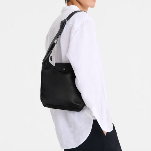 LONGCHAMP Le Pliage Xtra M Shoulder bag | Longchamp underarm bag (black)