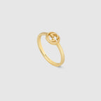 GUCCI Gucci Interlocking Ring | 古馳 戒指 (金色)