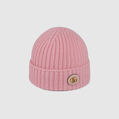 GUCCI Wool Cashmere Hat | 古馳 冷帽 (Pink)