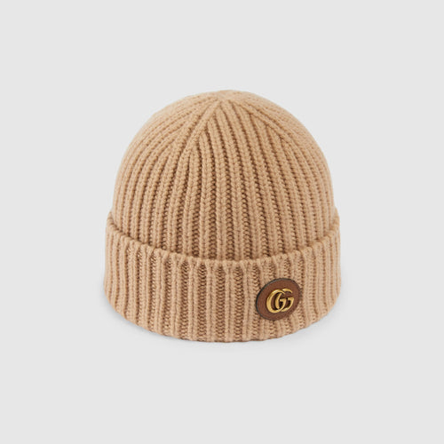GUCCI Wool Cashmere Hat | 古馳 冷帽 (Tan)