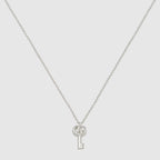 GUCCI GG Marmont Key Charm Necklace | 古馳 頸鏈 (銀色)