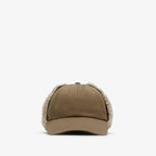 BURBERRY Fleece Trim Trapper Cap | 博柏利 帽 (Military)