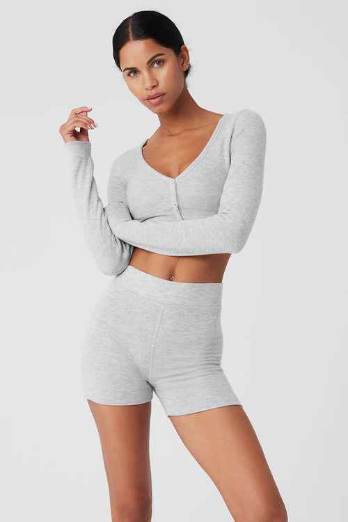 ALO YOGA Cropped Me Time Cardigan | 短版開襟毛衣 (多色)