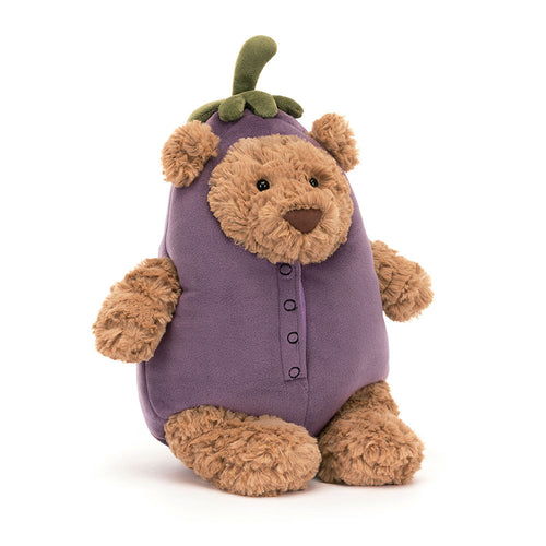 JELLYCAT Bartholomew Bear Aubergine £40.00 