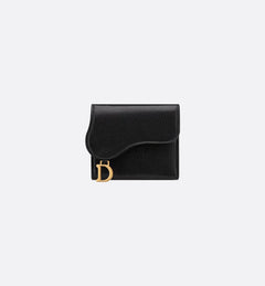 CHRISTIAN DIOR Saddle Lotus Wallet Goatskin | 迪奧 銀包 (多色)