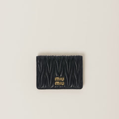 MIU MIU Nappa Leather Card Holder Miu Miu Card Holder Wallet Multic LondonKelly