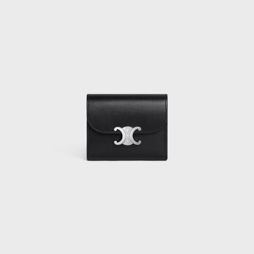 CELINE Small Wallet Triomphe | 赛琳凯旋门金扣银包(多色) 