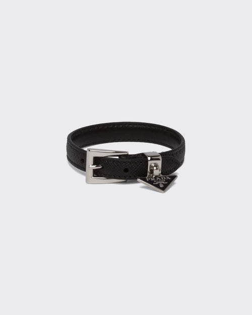 PRADA 1IB351 Saffiano Leather Bracelet | Prada bracelet (multi-color)