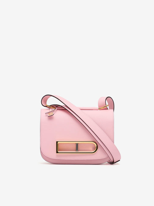 DELVAUX Alpina Calf Lingotin PM Bag | 德尔沃手袋(米色) 