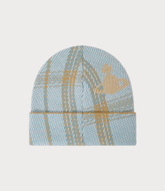 VIVIENNE WESTWOOD Tartan Beanie(3 Colors)