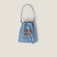 MIU MIU Woven Fabric Mini-Bag | 繆繆 草編袋 (多色)