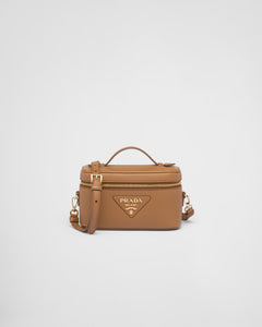 PRADA Leather Mini-Bag | 普拉達 迷你袋 (Caramel)