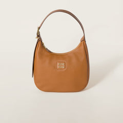 MIU MIU Leather Hobo Bag | 缪缪腋下袋(多色)