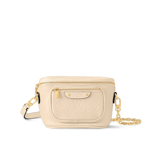 LOUIS VUITTON M46917 Mini Bumbag | 路易威登 迷你腰包 (Cream)