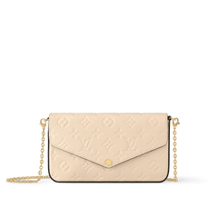 LOUIS VUITTON M82608 Pochette Félicie Bag | 路易威登 銀包連鏈帶 (Cream)