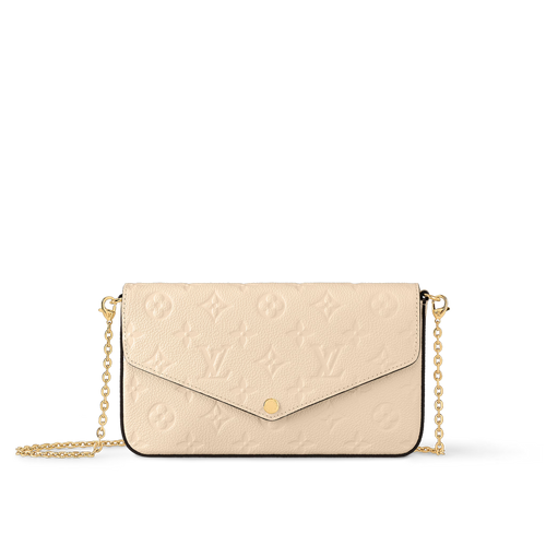 LOUIS VUITTON M82608 Pochette Félicie Bag | 路易威登 銀包連鏈帶 (Cream)