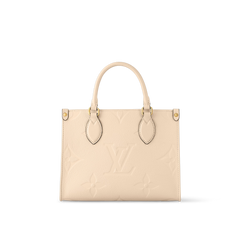 LOUIS VUITTON M45653 OnTheGo PM Tote Bag | 路易威登 手提袋 (Cream)