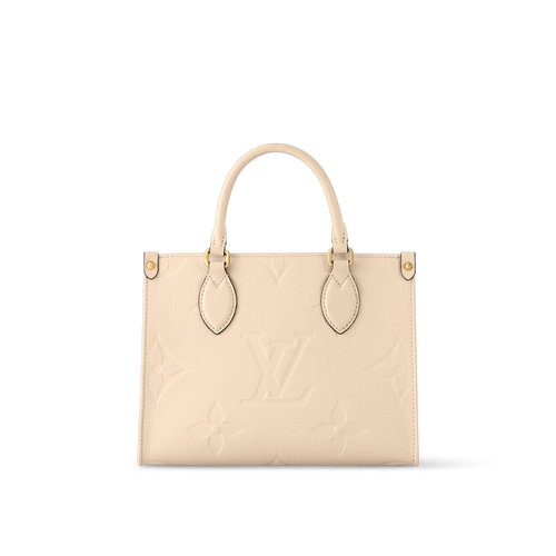 LOUIS VUITTON M45653 OnTheGo PM Tote Bag | 路易威登 手提袋 (Cream)