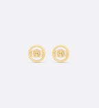 CHRISTIAN DIOR 30 Montaigne Stud Earrings Gold-Finish Metal | 迪奧 耳環 (金色)