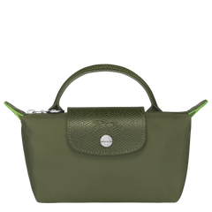 LONGCHAMP Le Pliage Green Pouch with Handle | 珑骧迷你手袋(多色)