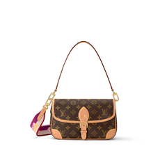 LOUIS VUITTON M45985 Diane Monogram Black | 路易威登 手袋 (Fuchsia)