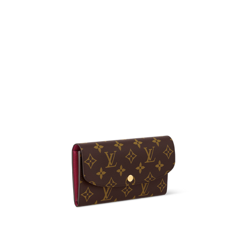 LOUIS VUITTON M61289 Emilie Wallet | Louis Vuitton long silver bag (multi-color) 