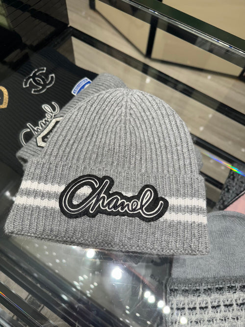 CHANEL 24B AAA410 Beanie | 香奈兒 冷帽 (灰色)