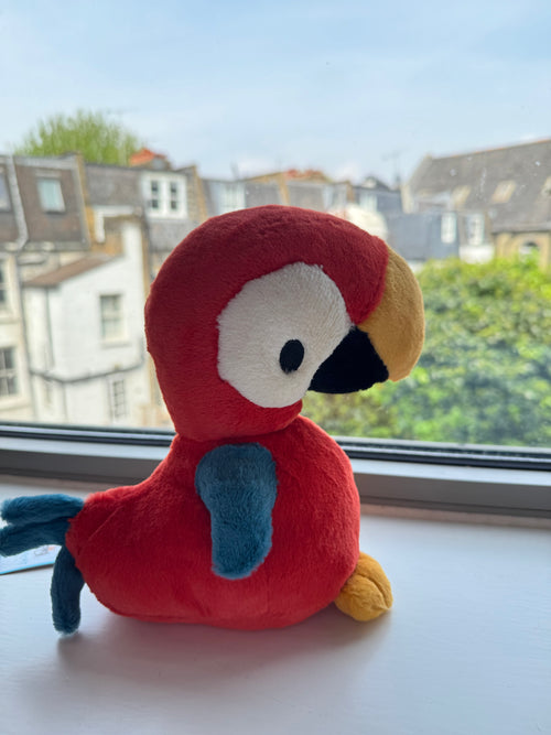 JELLYCAT Bodacious Beak Parrot | 膽大嘴鸚鵡 (紅色)