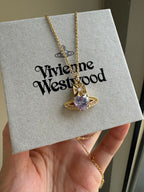 VIVIENNE WESTWOOD Ariella Pendant Necklace | 西太后 頸鏈 (Gold)