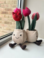 JELLYCAT Amuseables Tulip Pot | 鬱金香花盆 (粉紅色)