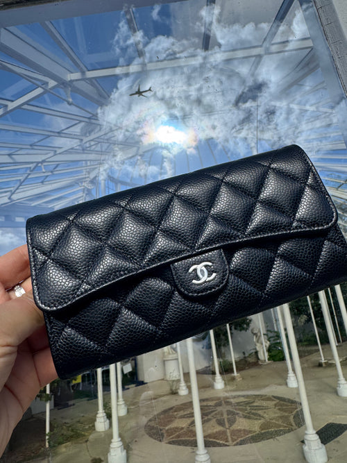 CHANEL AP0241 Classic Long Wallet | 香奈兒 經典長銀包 (黑色) Black