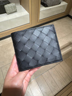 BOTTEGA VENETA Men's Intrecciato Bi-Fold Wallet With Coin Purse | 葆蝶家 男仕銀包 (多色)