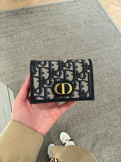 CHRISTIAN DIOR XS 30 Montaigne Wallet | 迪奧 銀包 (藍色)