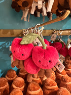 JELLYCAT Amuseables Cherries Bag Charm | 車厘子手袋掛飾 (紅色)