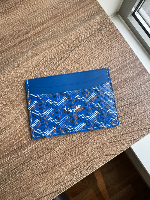 GOYARD Saint-Sulpice Card Wallet | 戈雅 卡套 (藍色)
