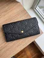 LOUIS VUITTON M82257 Sarah Wallet | 路易威登 長銀包 (Black)