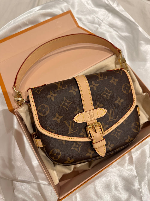 LOUIS VUITTON M46740 Saumur BB Bag | Louis Vuitton Handbag (Brown)