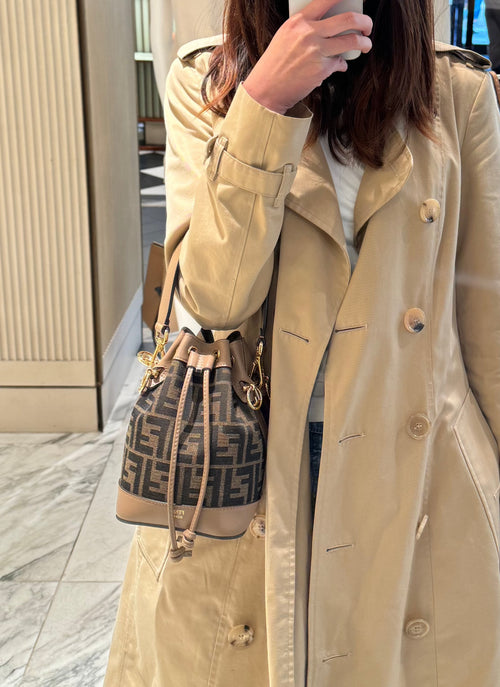 Mon tresor mini bucket bag online