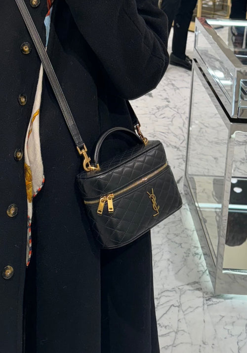 YSL SAINT LAURENT Gaby Mini Vanity Bag | 聖羅蘭 手袋 (黑色)